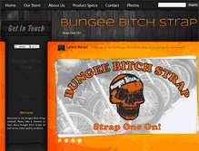 Tablet Screenshot of bungeebitchstrap.com